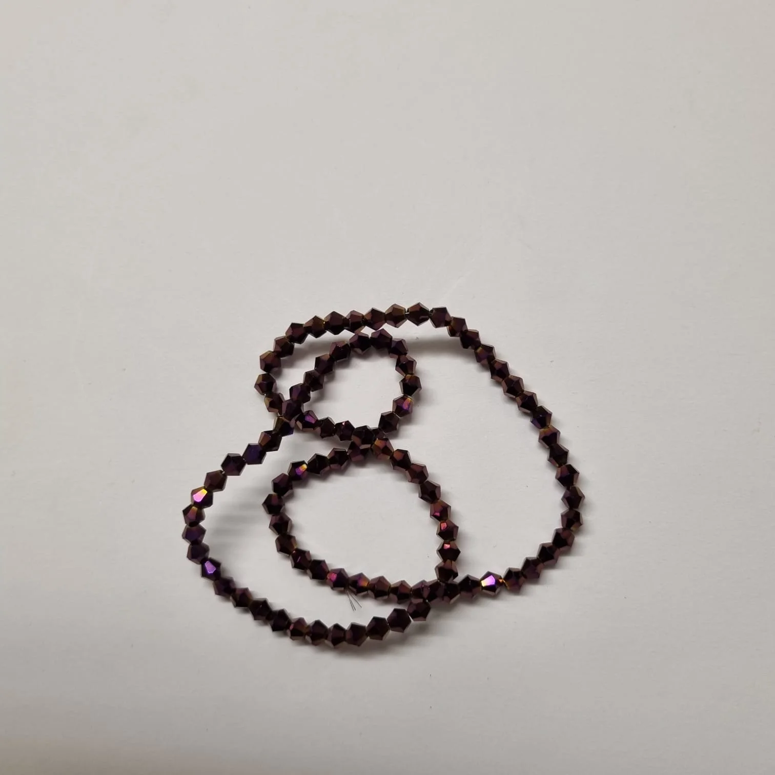 ULTIMATE CRAFT 100 Metallic Quartz Beads Purple ULTIMATE CRAFT Shop Online Now